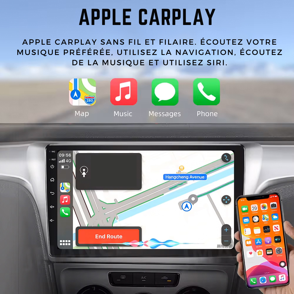Dacia Universal | Android 13 Autoradio | Apple CarPlay | Android Auto - TechVoyage
